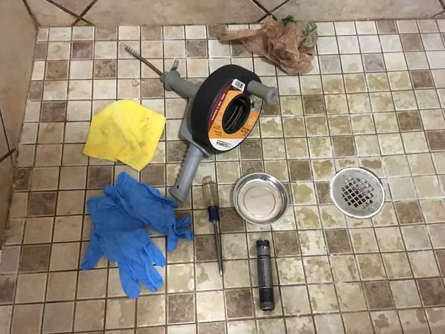 How to Clear a Clogged Shower Drain: Instructions and Pictures