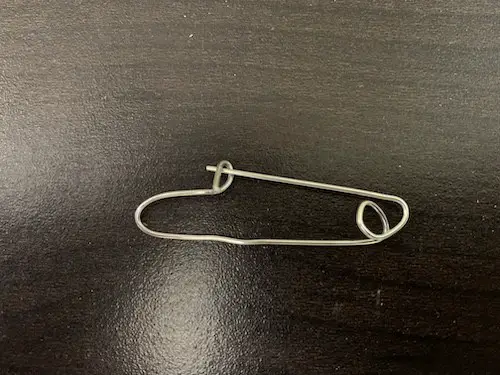 Paper Clip Safety Pin
