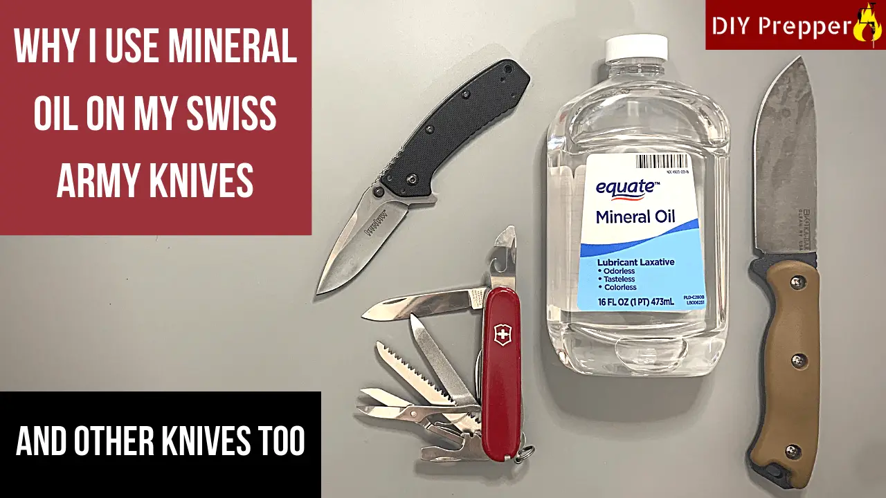 What is the Best Oil for Knives? Mineral Oil