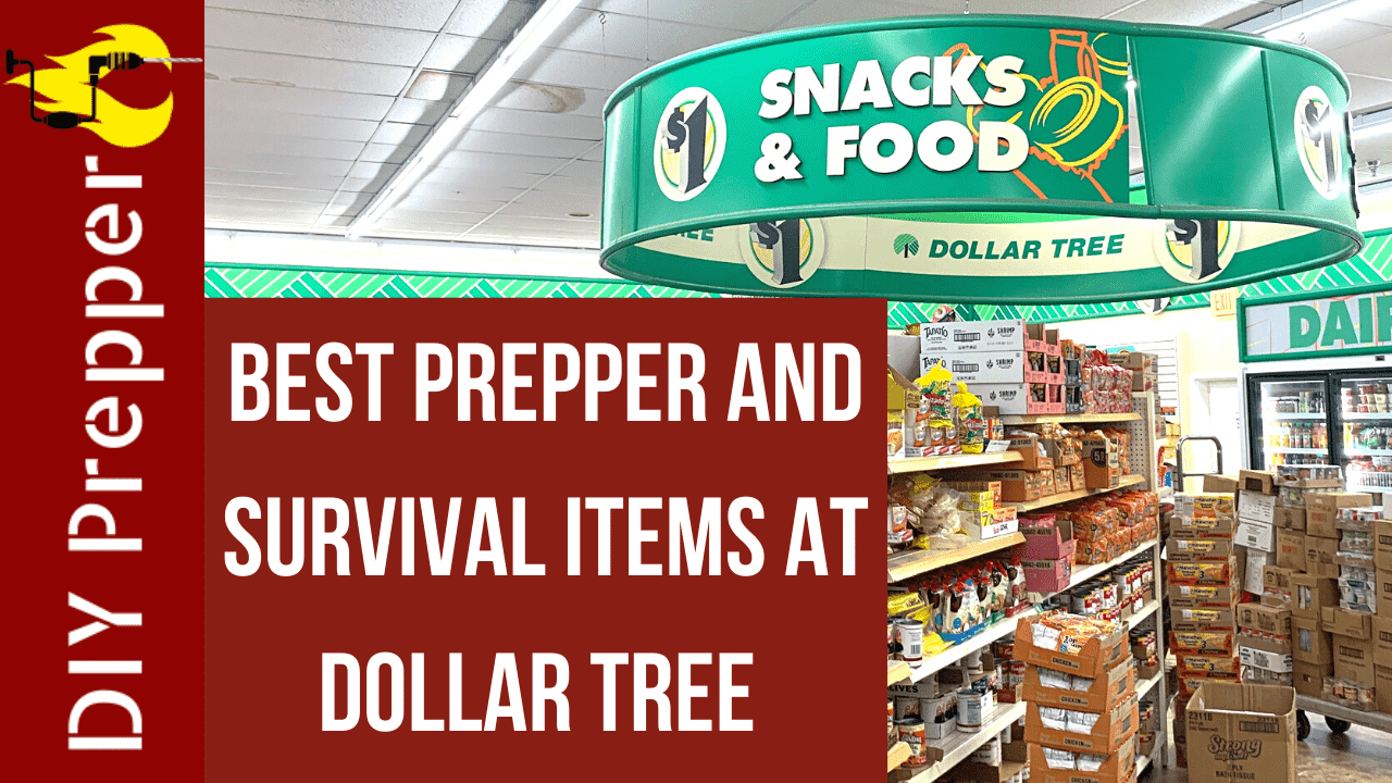 Best Prepper and Survival Items at Dollar Tree