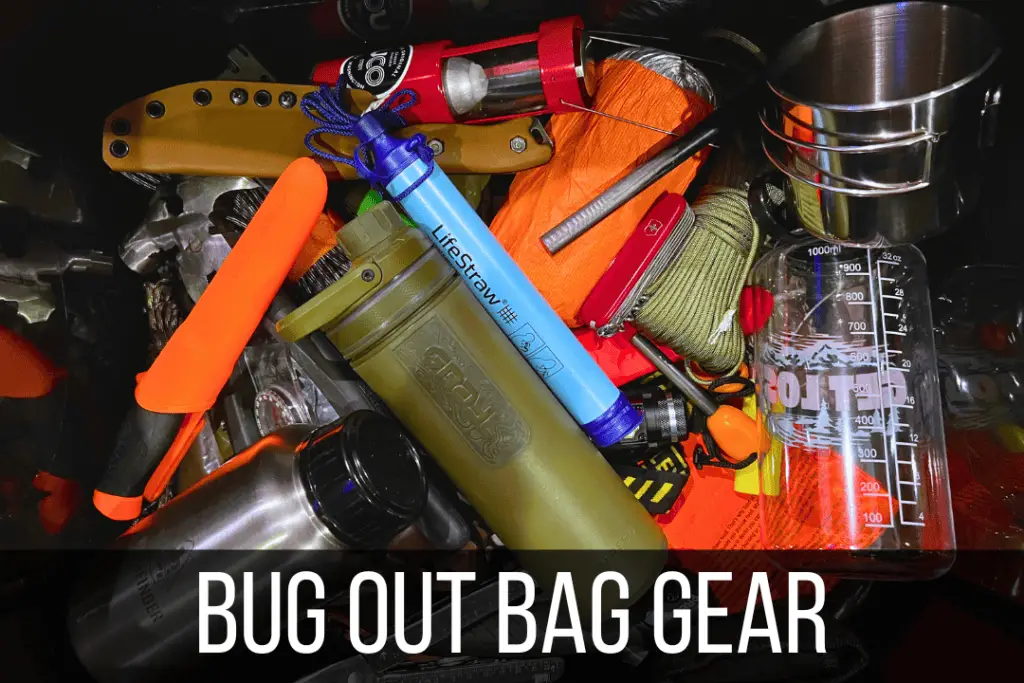 Bug out bag gear recommendations
