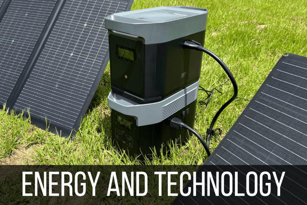 Energy and technology recommendations