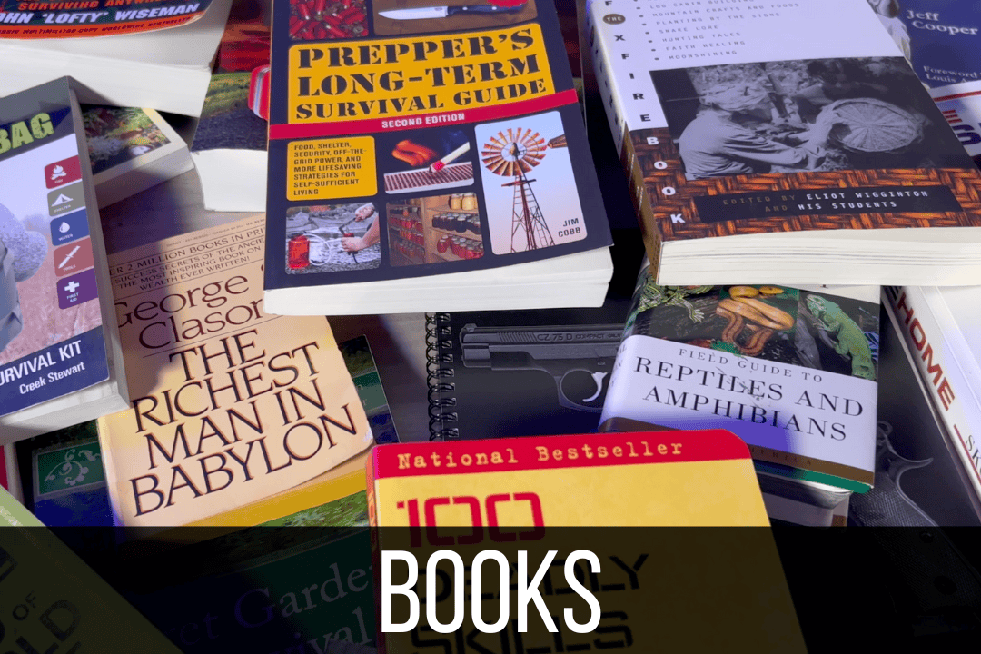 Prepper Book Recommendations
