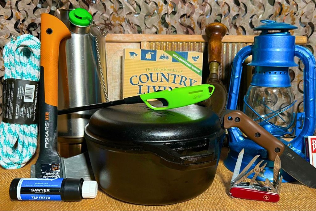 Display of items that would survive an EMP