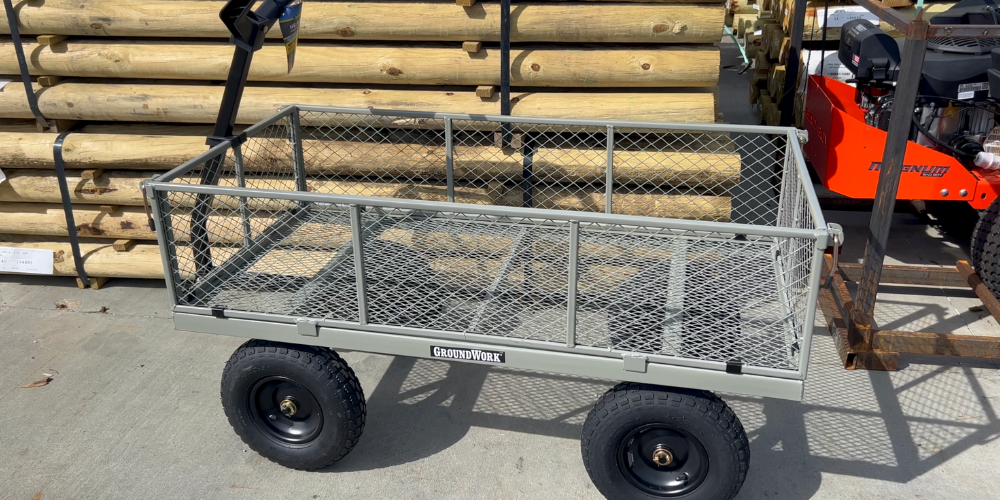 Utility cart for moving supplies
